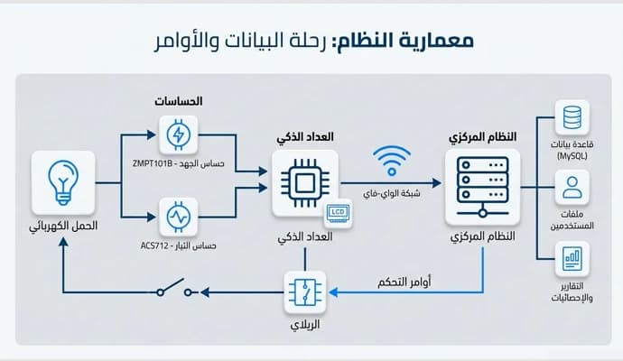 ESP32 Smart Meter / العداد الذكي Gallery